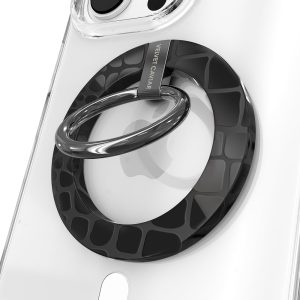 Black Croc MagSafe Grip Ring