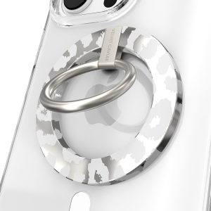 Chrome Leopard MagSafe Grip Ring