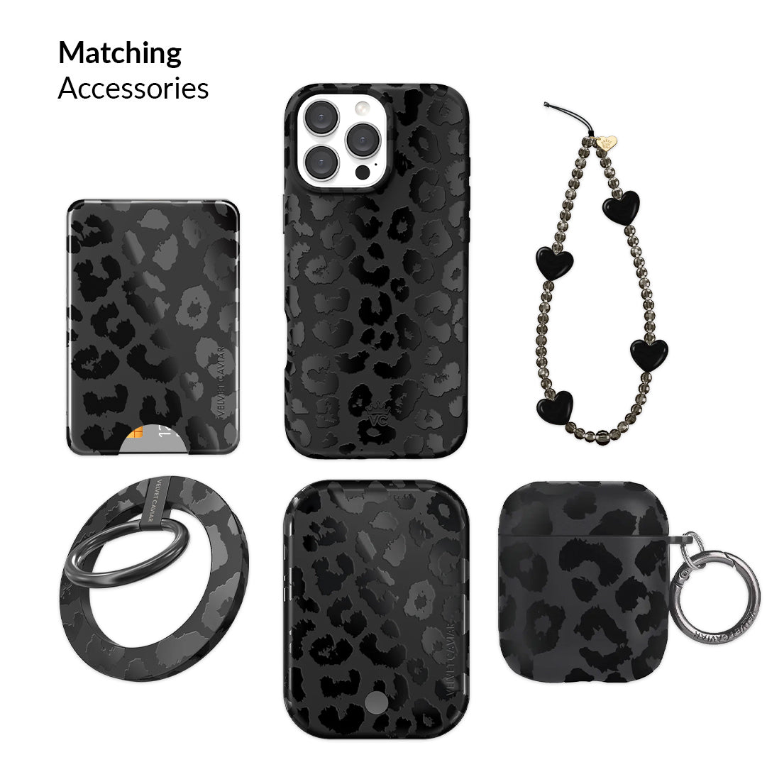 Black Leopard MacBook Case - Image 5