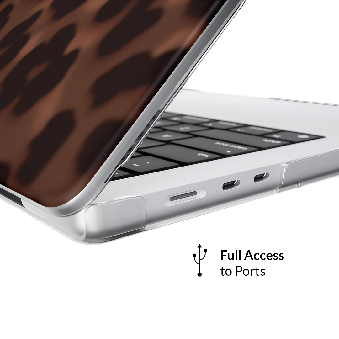It Girl Leopard MacBook Case - Image 3