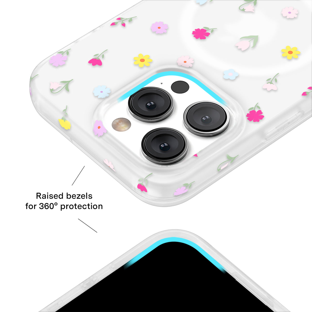 Dreamy Meadow Floral iPhone Case - Image 8