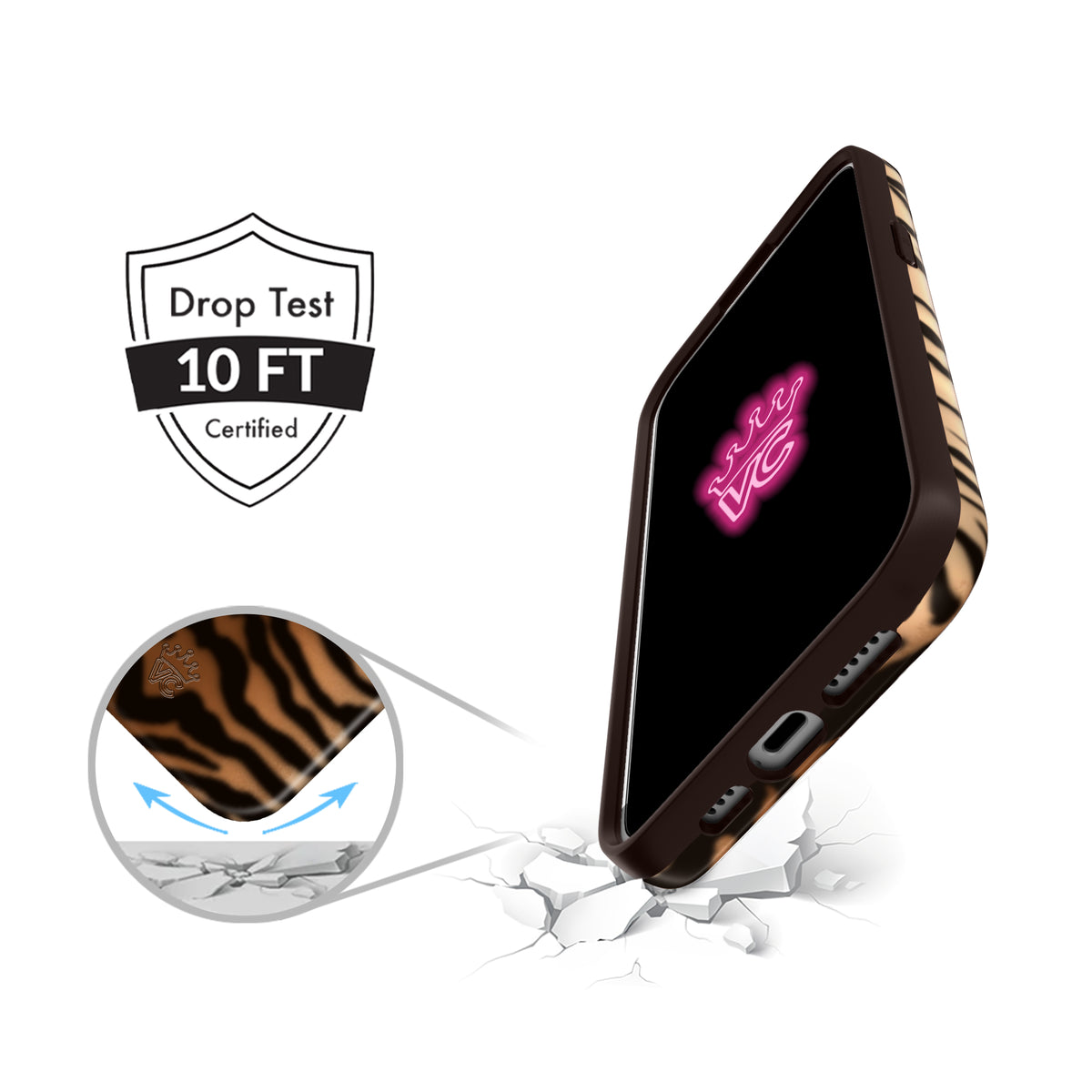 It Girl Tiger iPhone Case - Image 7