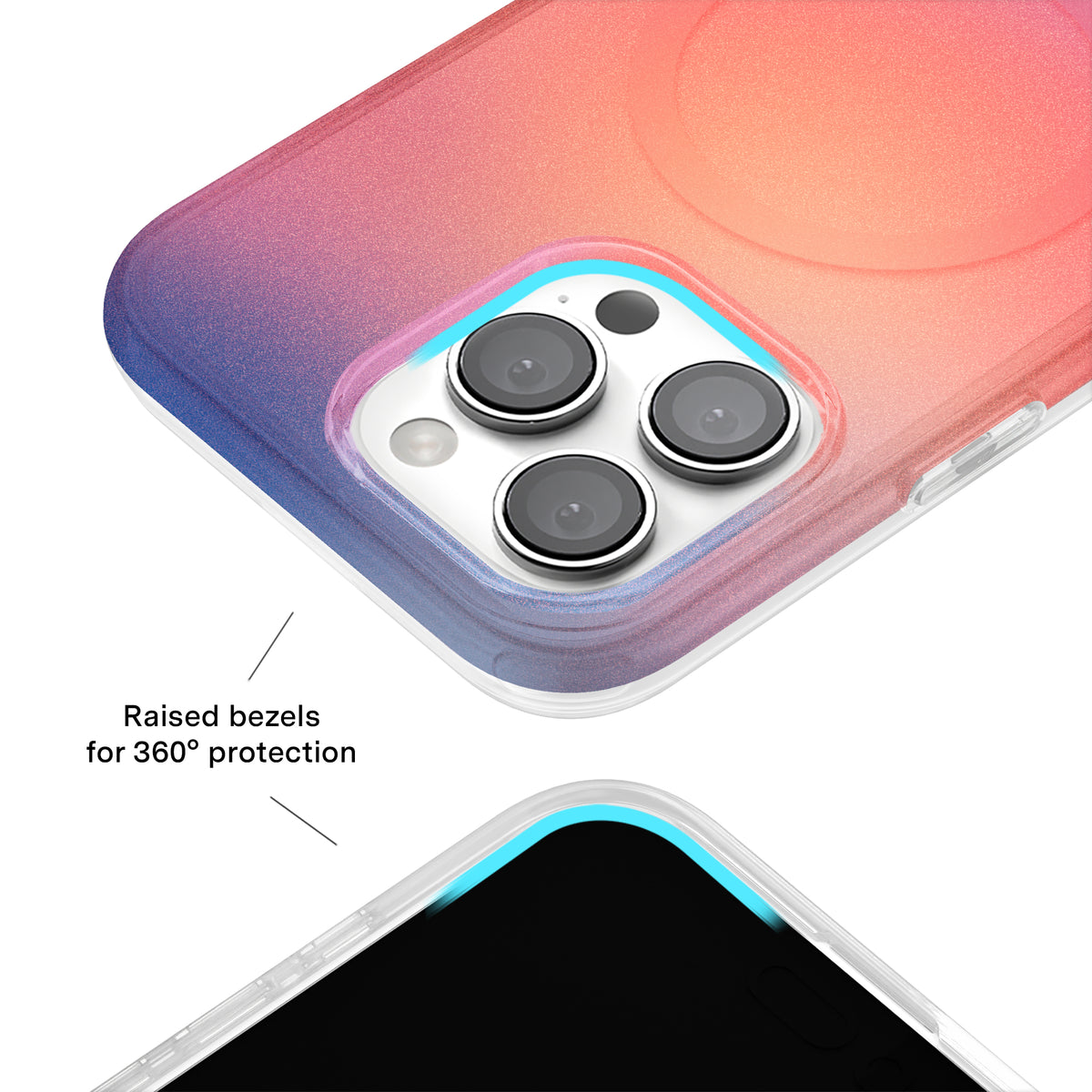 Sunset Glow Aura iPhone Case - Image 8