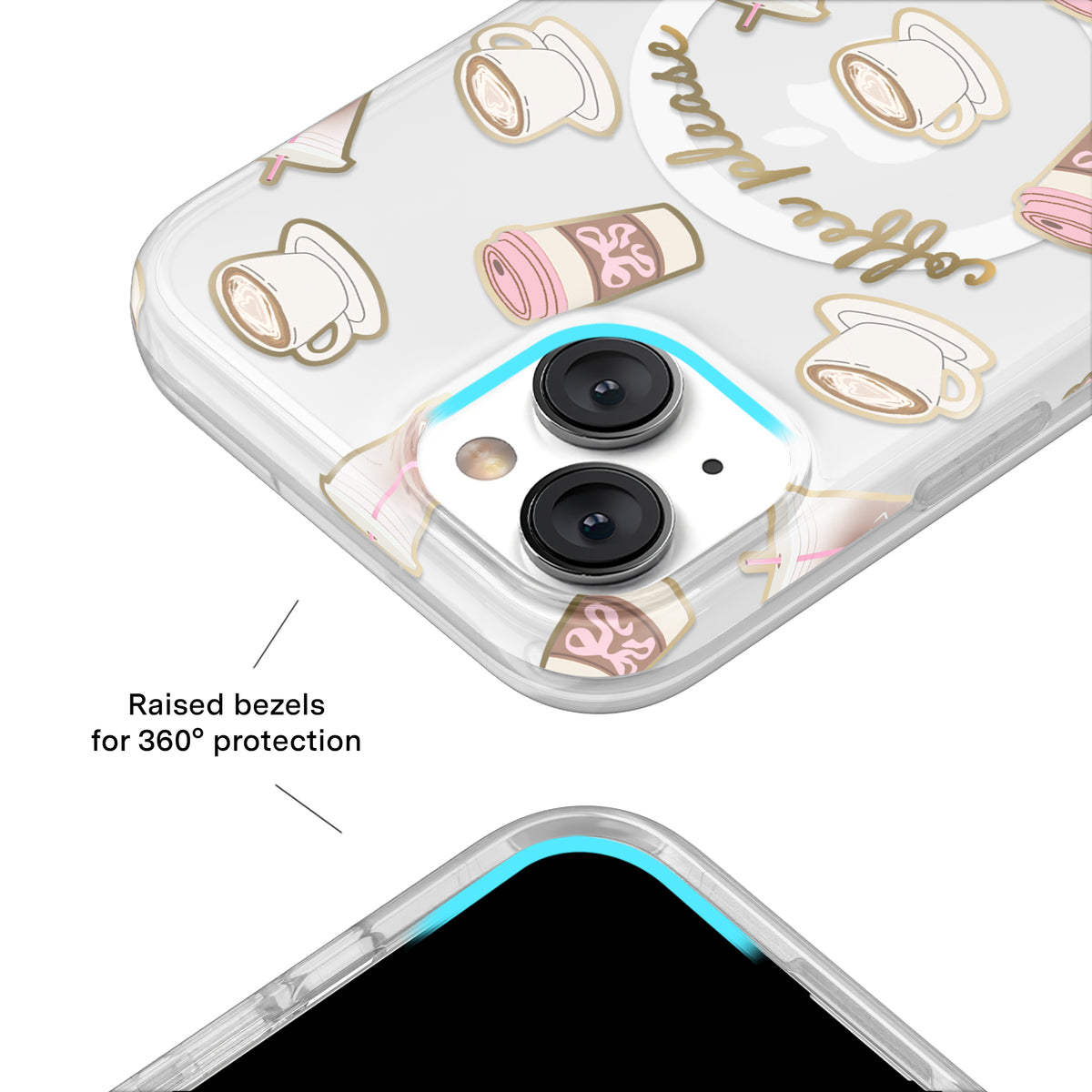 Coffee Please iPhone Case - Image 3
