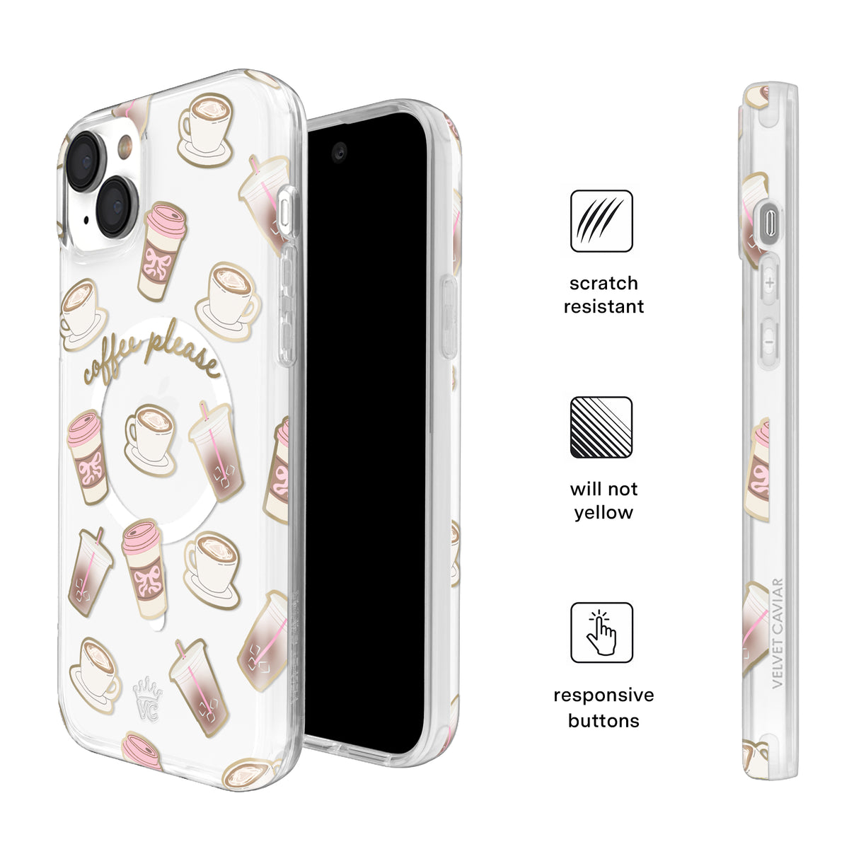 Coffee Please iPhone Case - Image 5