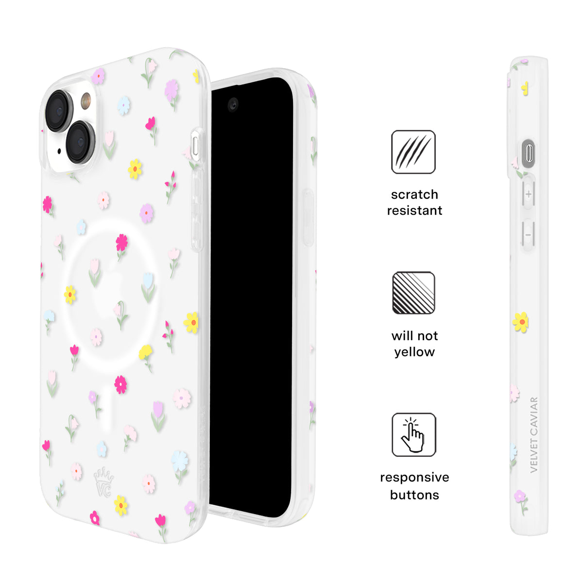 Dreamy Meadow Floral iPhone Case - Image 5