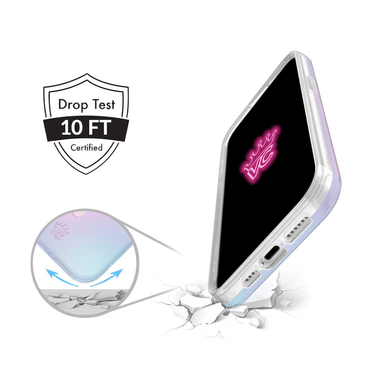 Jelly Glow Aura iPhone Case - Image 2