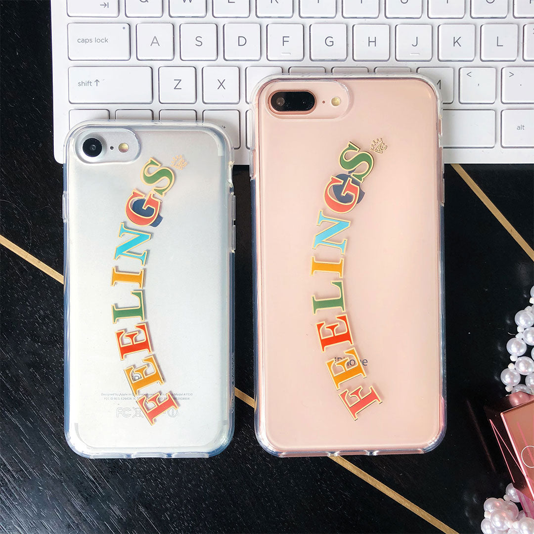 Feelings Clear iPhone Case - Image 7