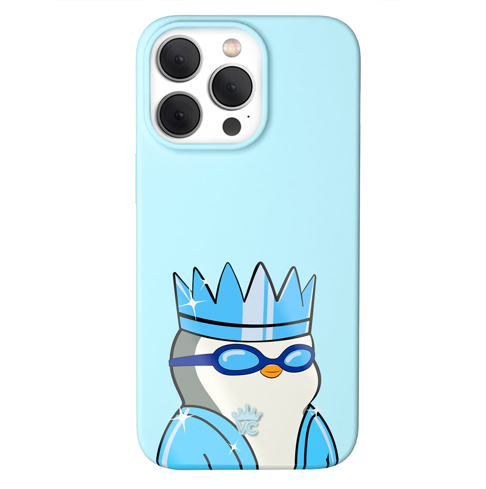 Pudgy Penguins Polar Blue iPhone Case - Image 7