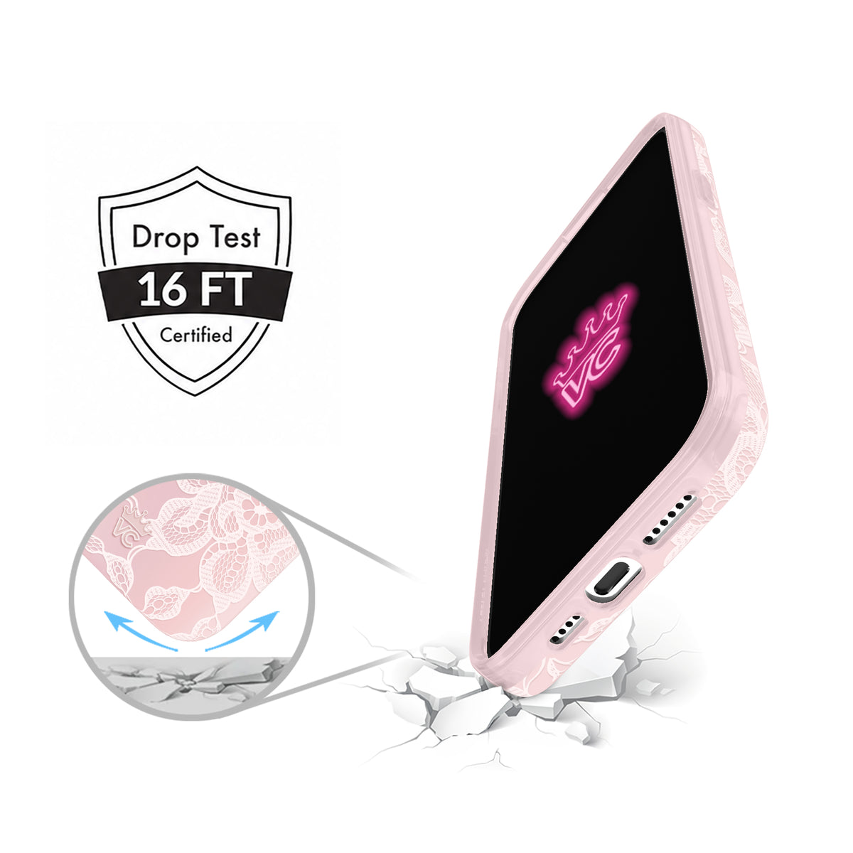 Undress Me Lace iPhone Case - Image 7