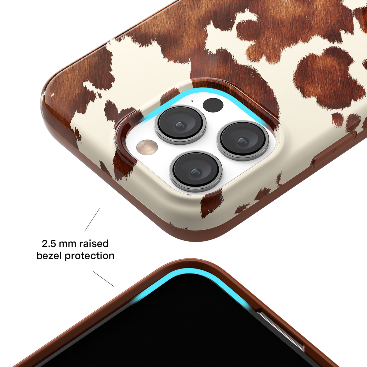 Cocoa Cow iPhone Case - Image 2