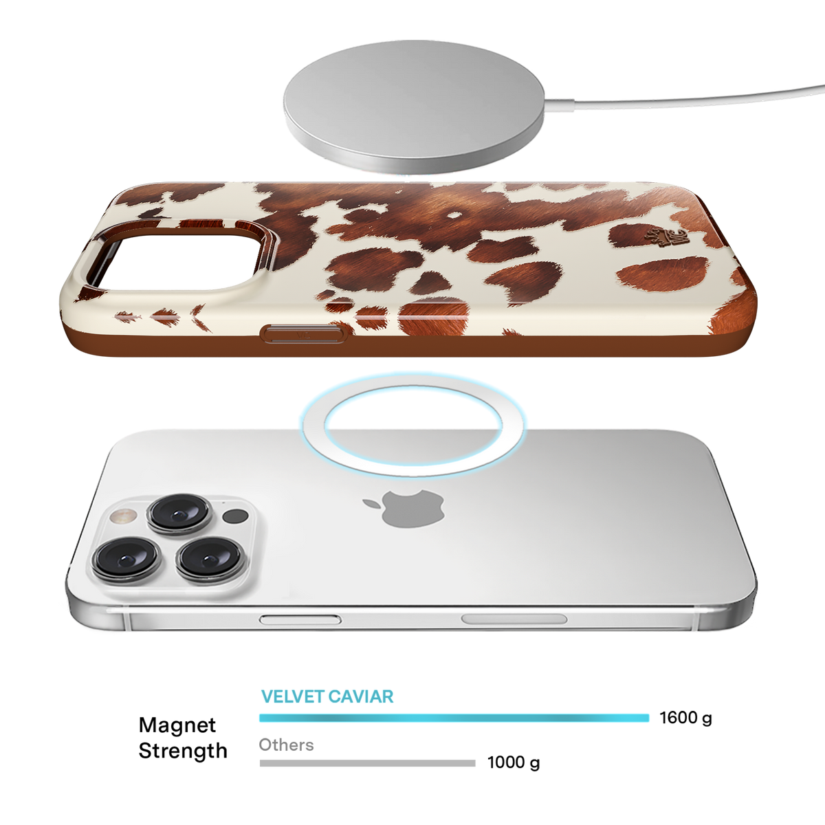 Cocoa Cow iPhone Case - Image 3