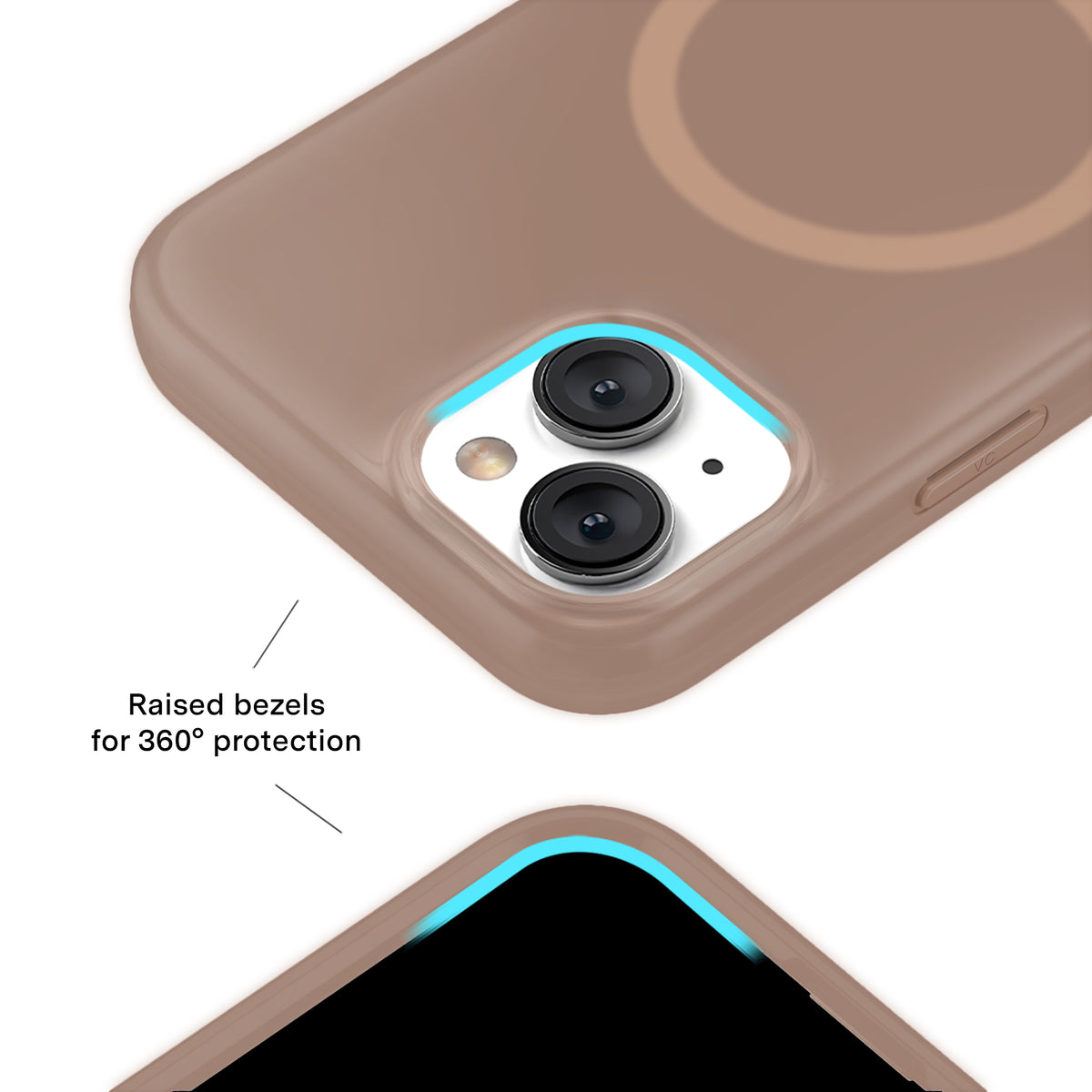 Cashmere Taupe Jelly iPhone Case - Image 3
