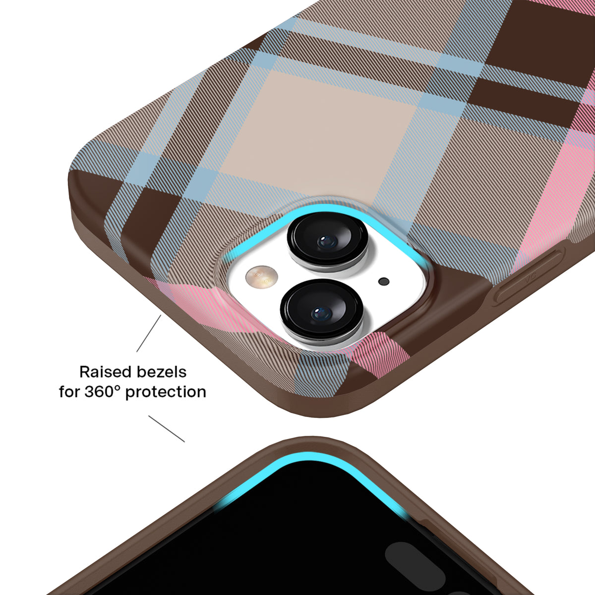 London Plaid iPhone Case - Image 3