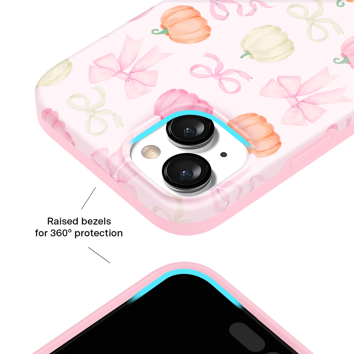 Pink Pumpkin Princess iPhone Case - Image 3
