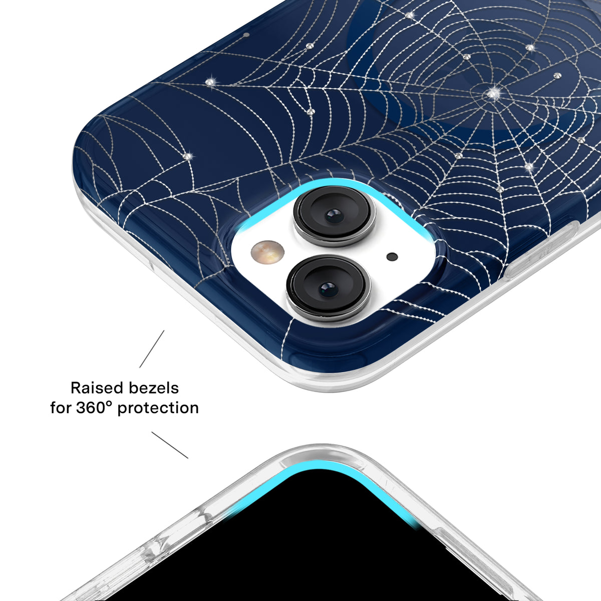 Widow’s Web Crystal iPhone Case - Image 3