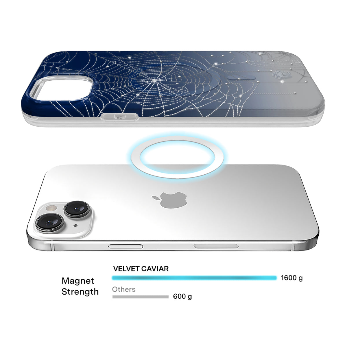 Widow’s Web Crystal iPhone Case - Image 4
