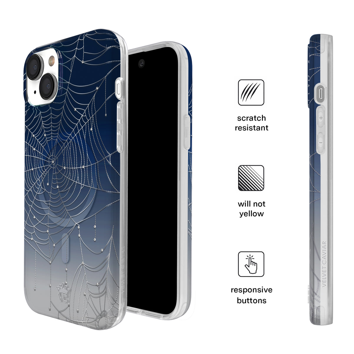 Widow’s Web Crystal iPhone Case - Image 5