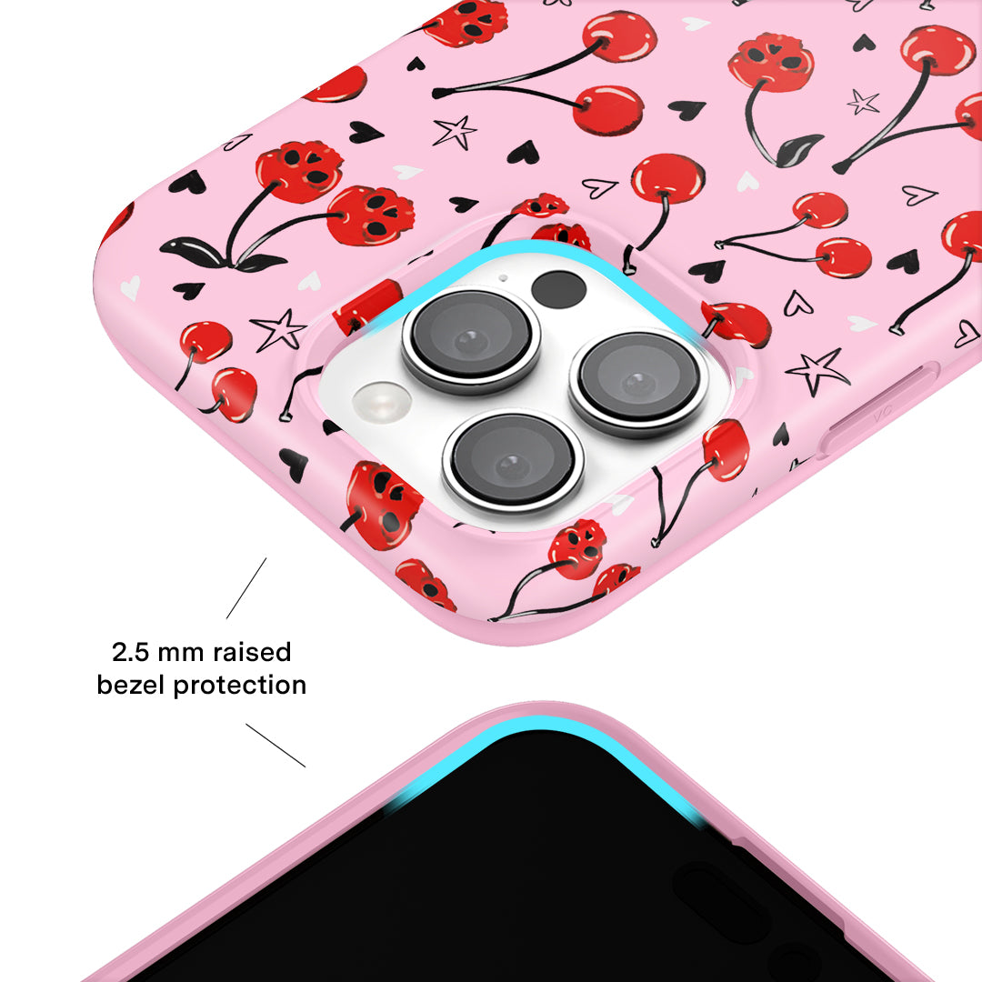 Sour Cherry Skulls iPhone Case - Image 7