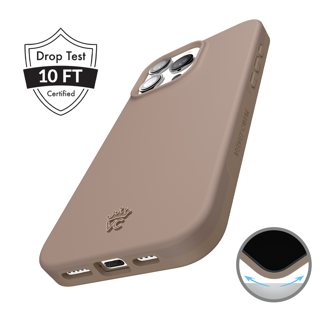 Cashmere Taupe iPhone Case - Image 4