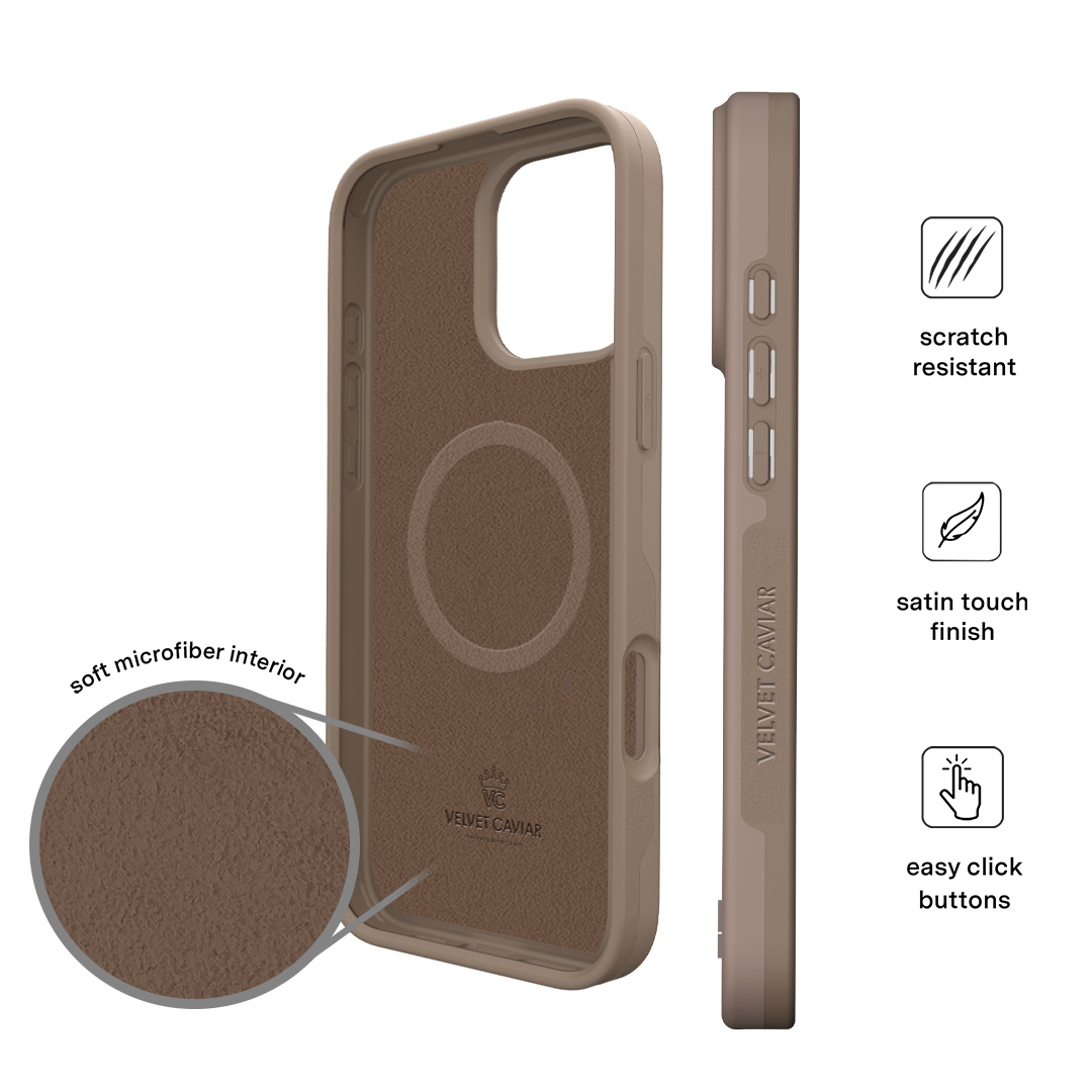 Cashmere Taupe iPhone Case - Image 5