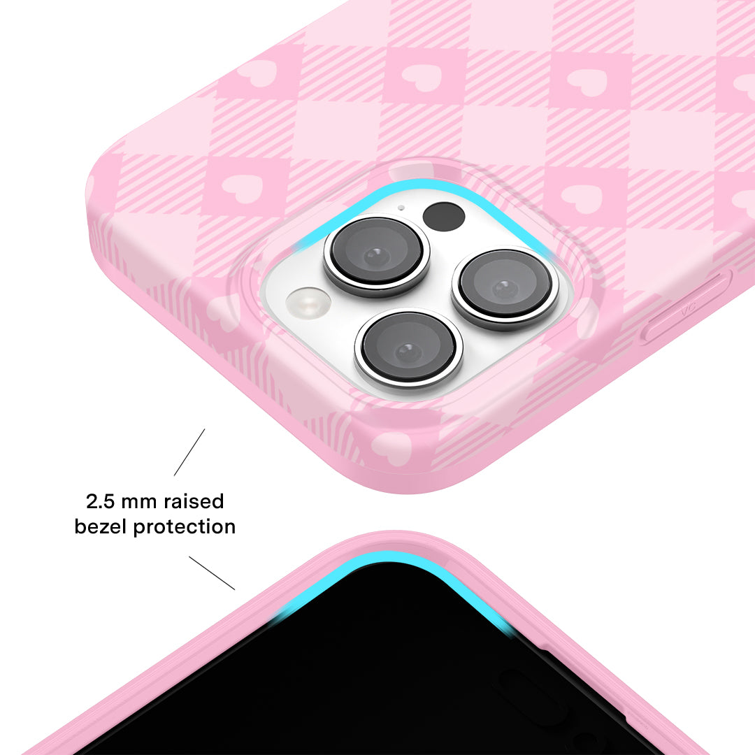 Dolly Pink Gingham iPhone Case - Image 7
