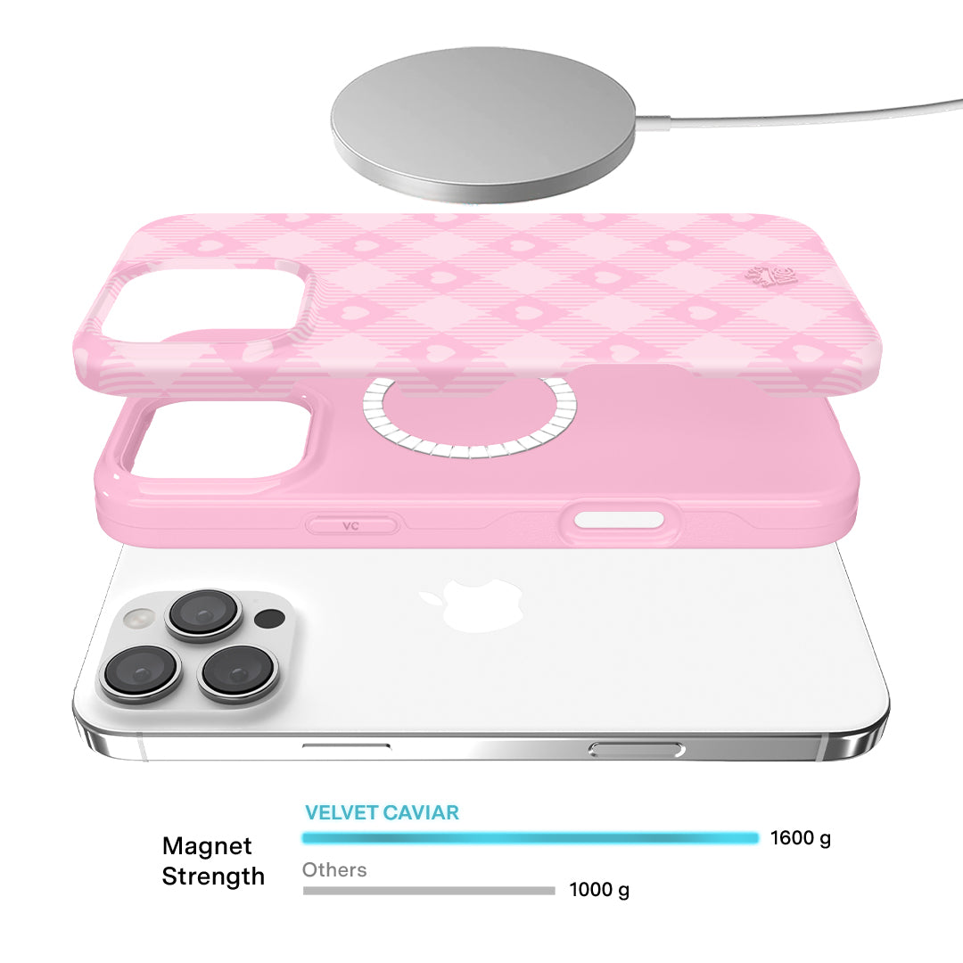 Dolly Pink Gingham iPhone Case - Image 8
