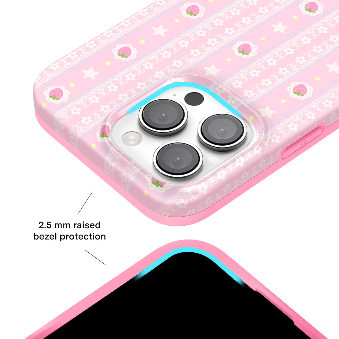 Strawberry Macaron iPhone Case - Image 7