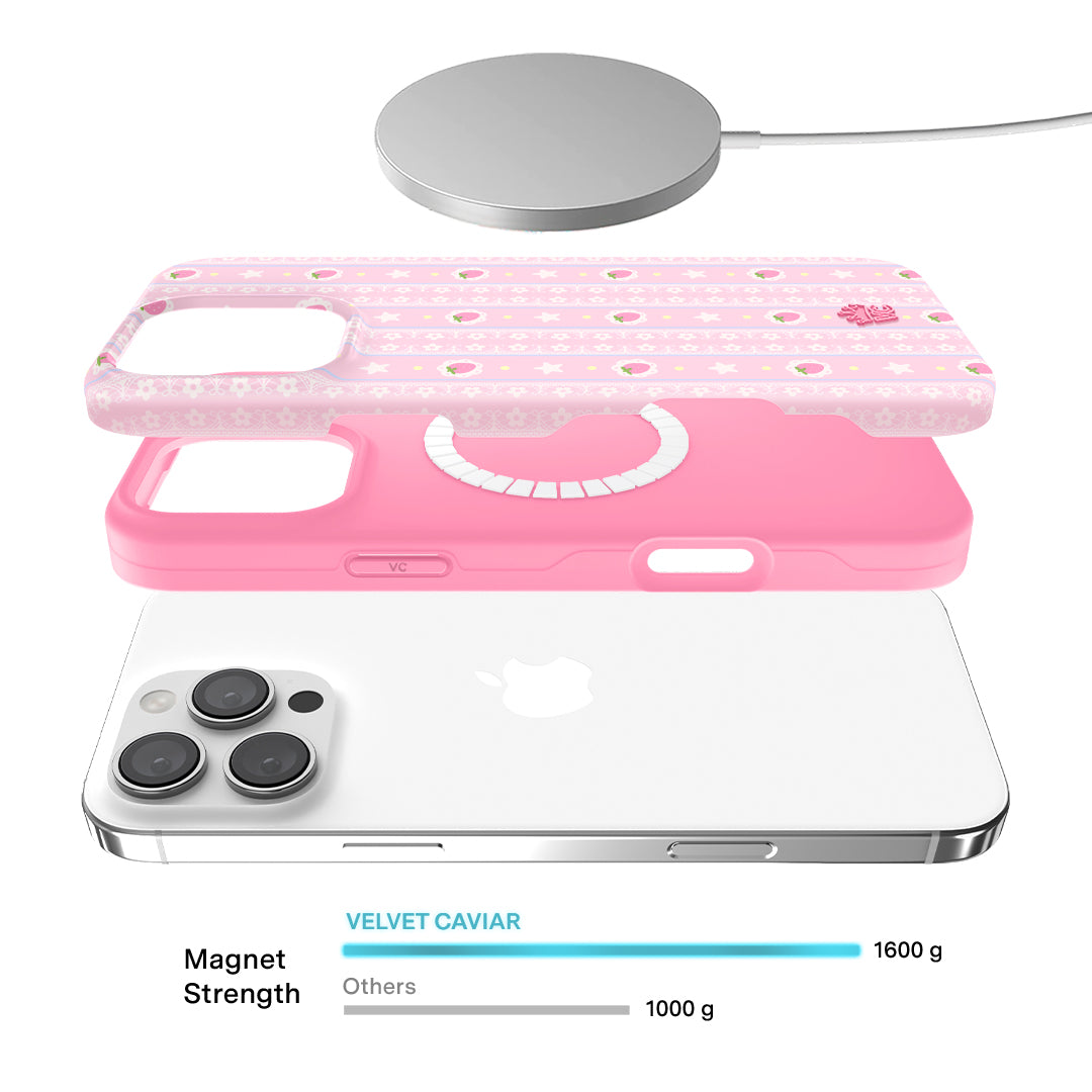 Strawberry Macaron iPhone Case - Image 8