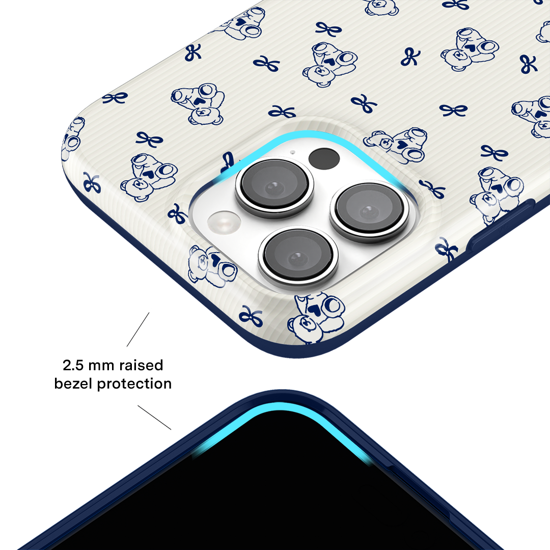 Preppy Teddy iPhone Case - Image 3