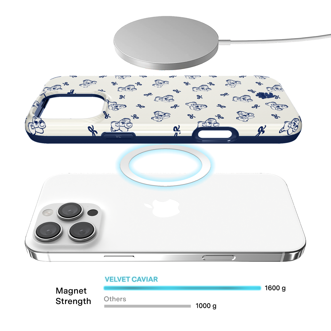 Preppy Teddy iPhone Case - Image 4