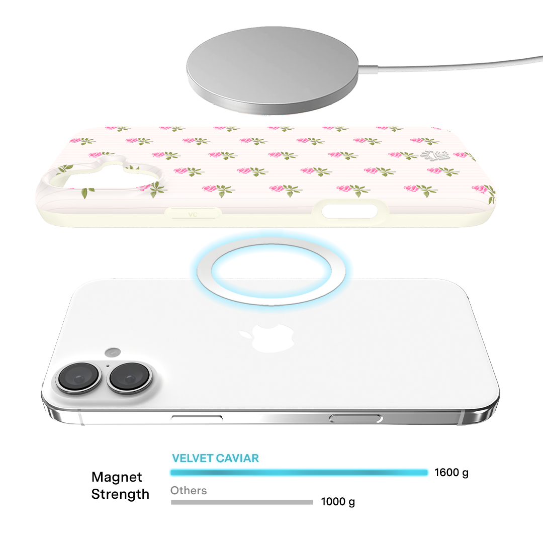 Pink Peony Floral iPhone Case - Image 4