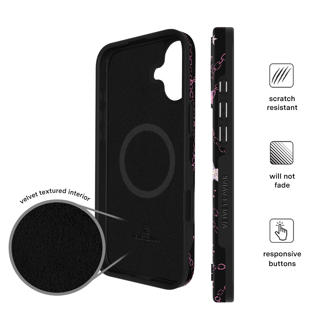 Pretty Punk Skulls iPhone Case - Image 5
