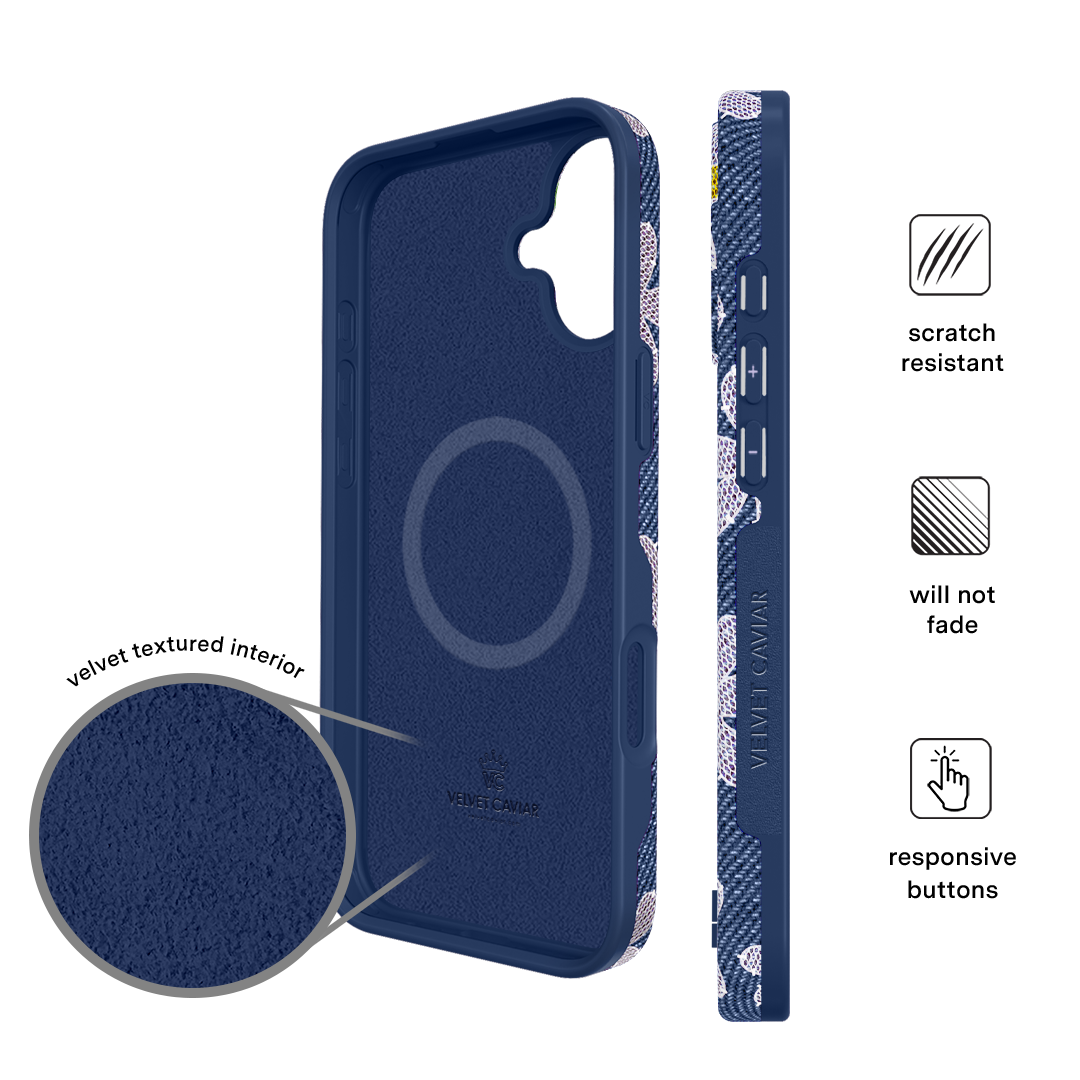 Denim Daisy iPhone Case - Image 6
