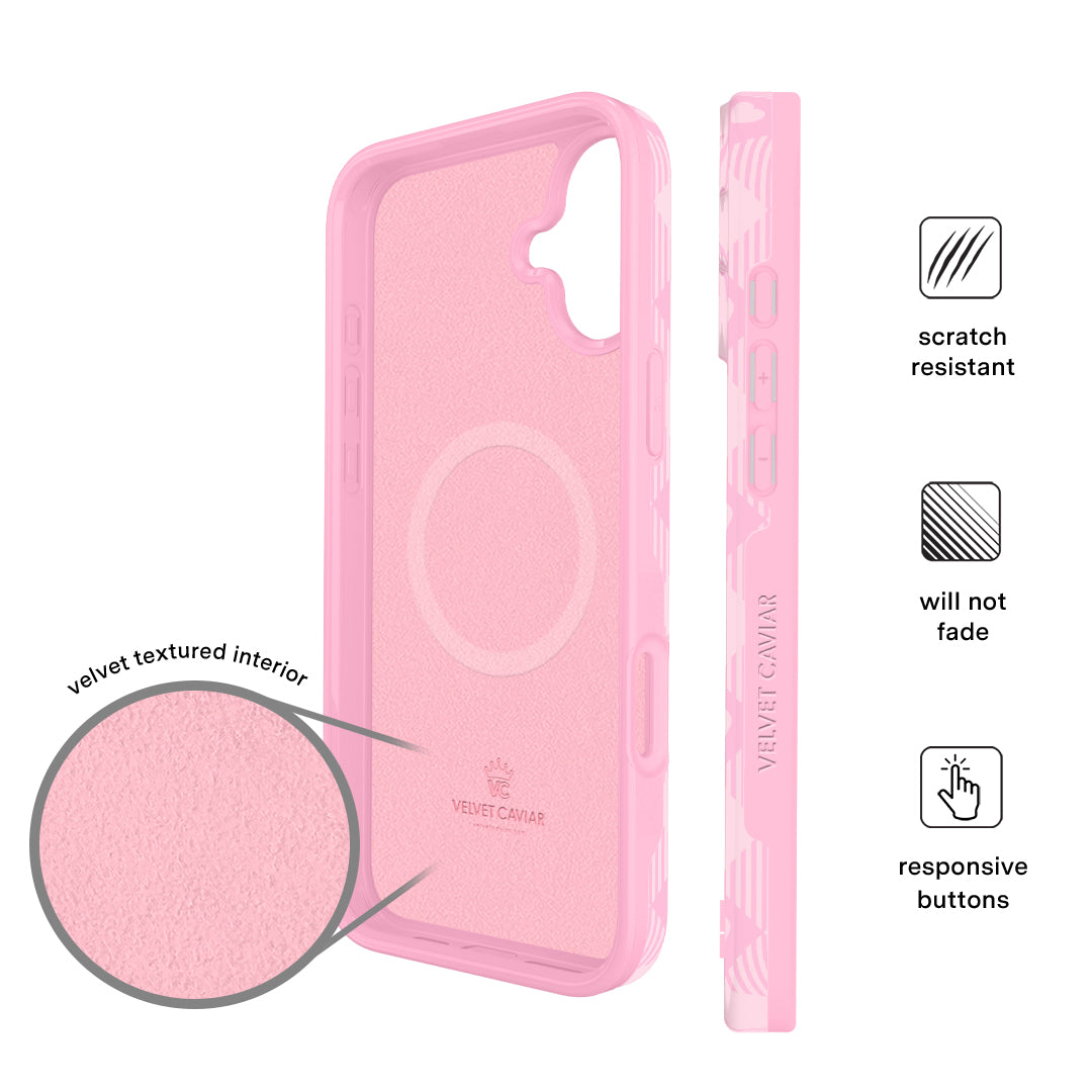 Dolly Pink Gingham iPhone Case - Image 5