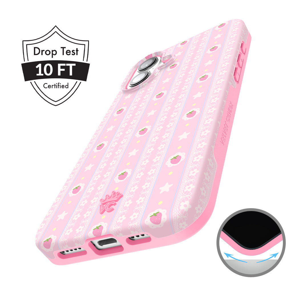 Strawberry Macaron iPhone Case - Image 4