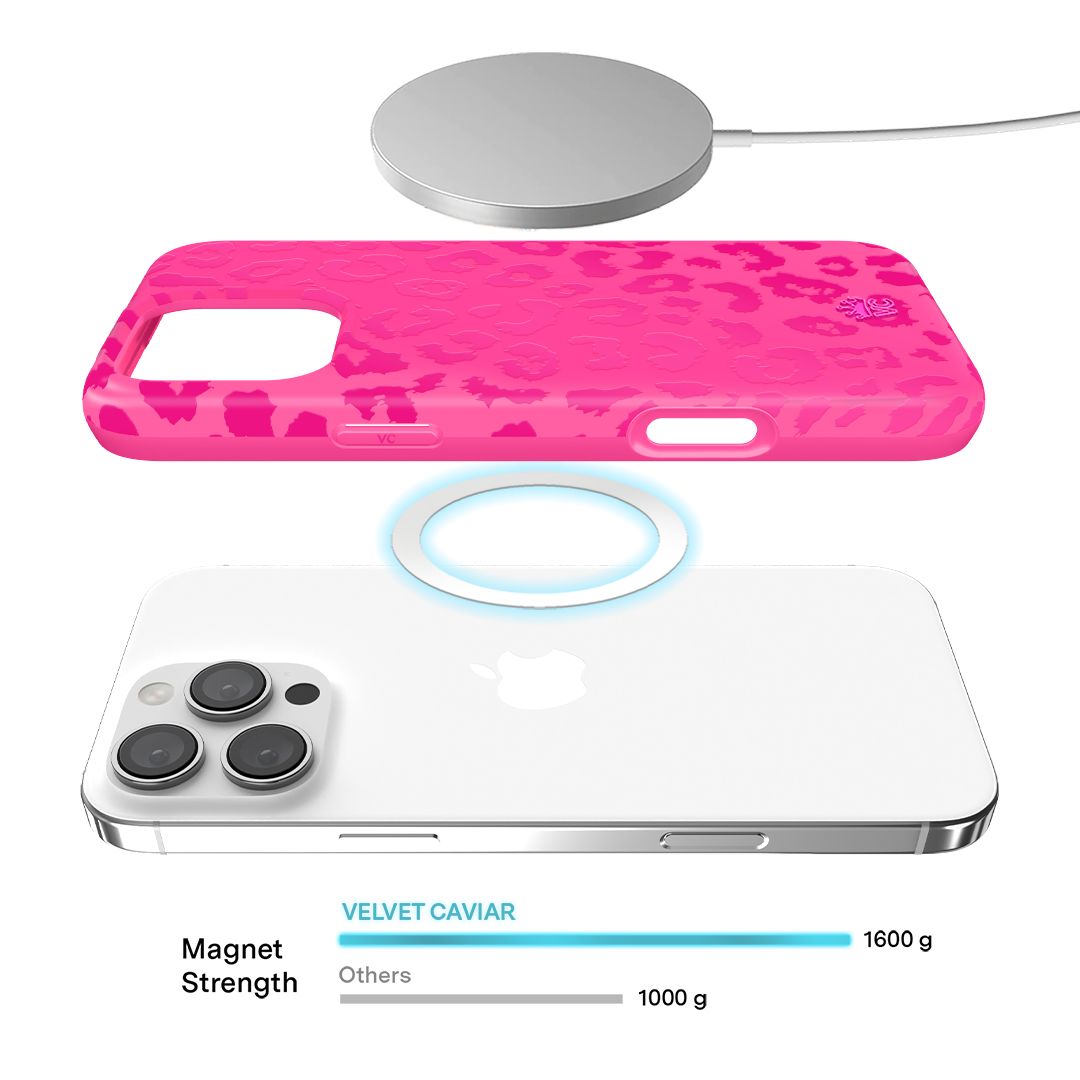 Even Hotter Pink Leopard iPhone Case - Image 3