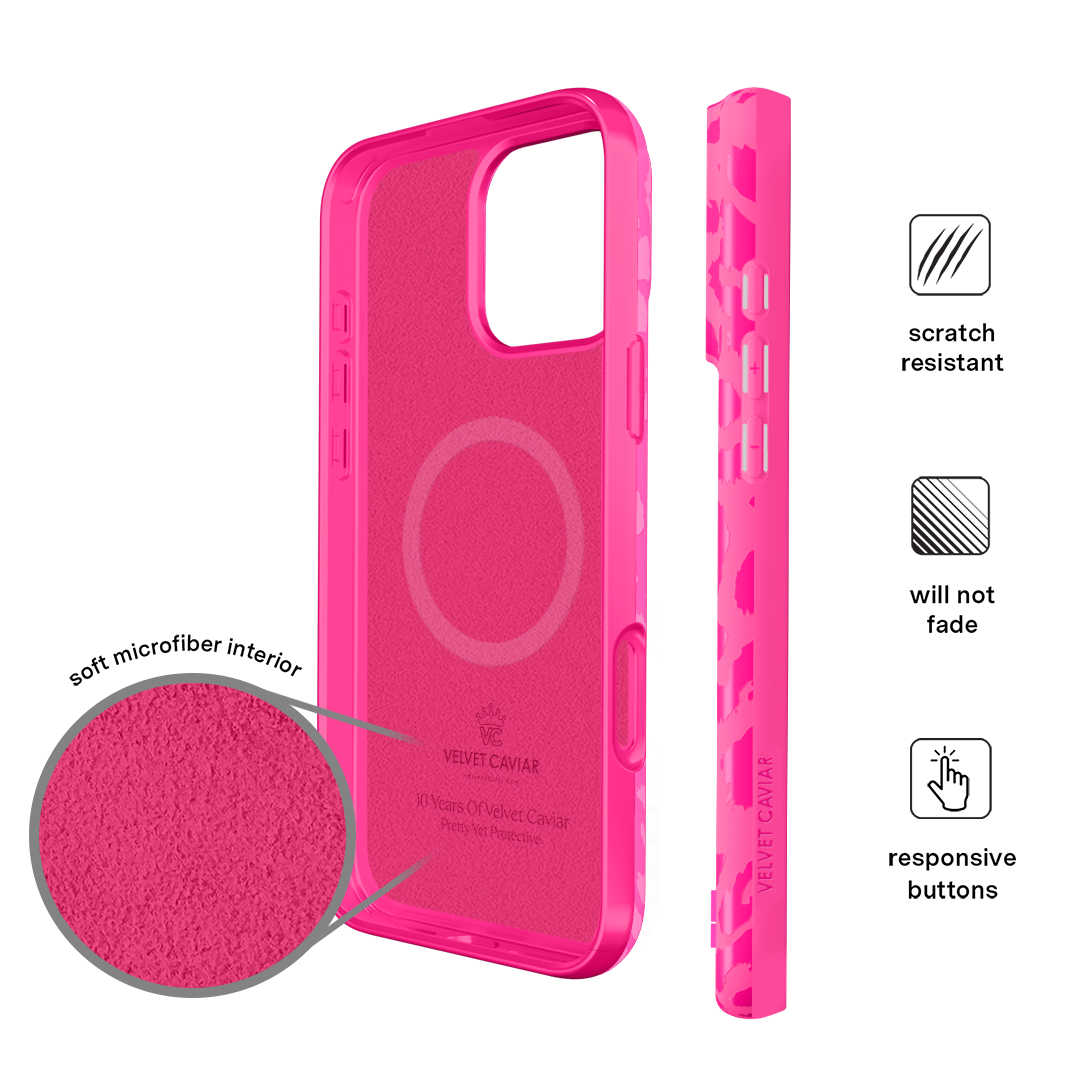 Even Hotter Pink Leopard iPhone Case - Image 5