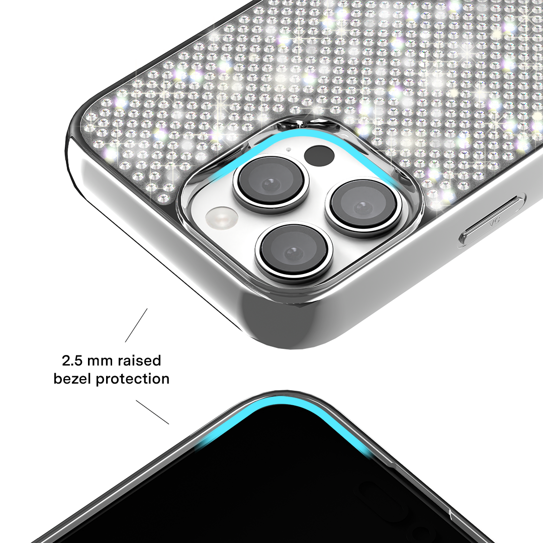 Chrome Caviar Crystals iPhone Case - Image 8