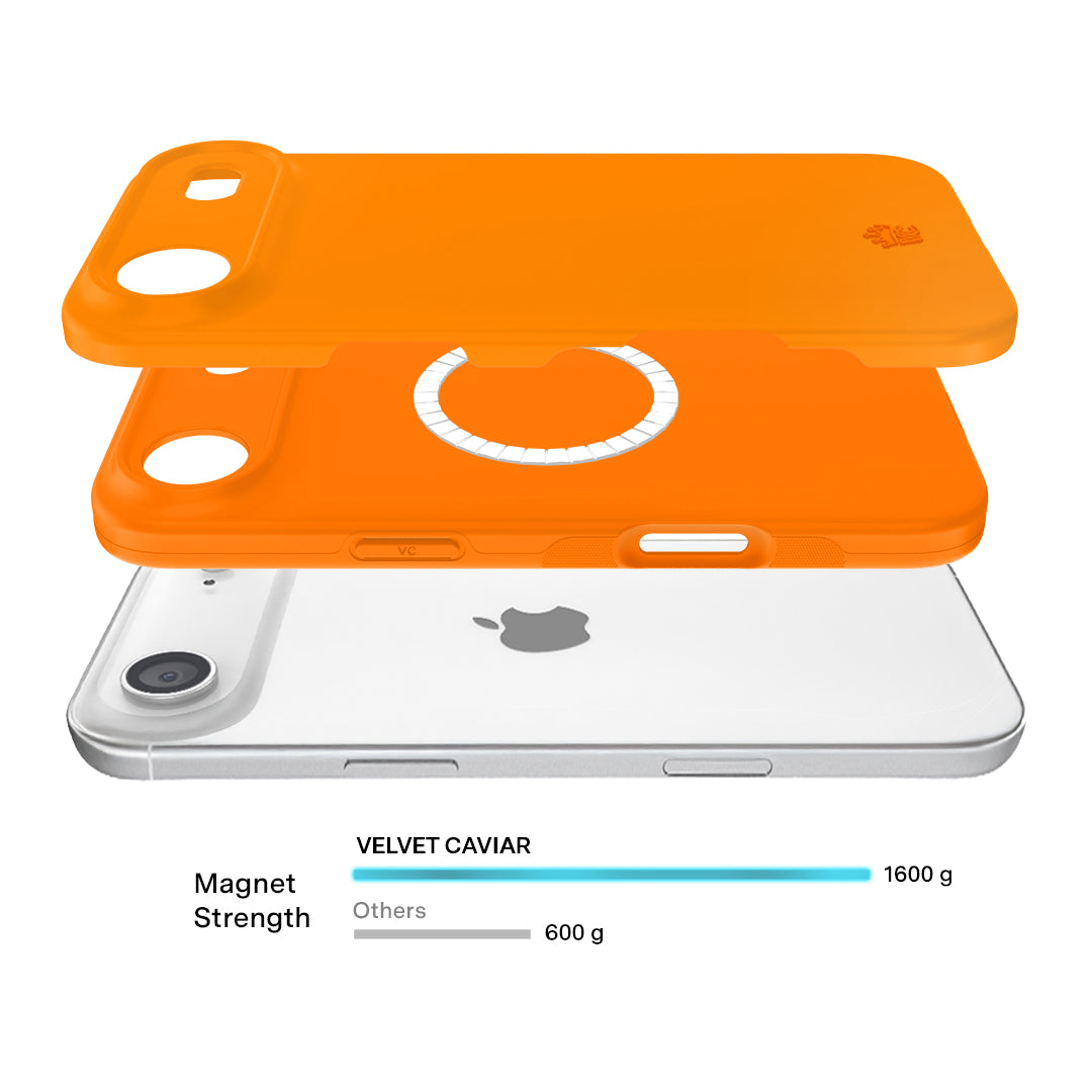 Pumpkin Spice Orange iPhone Case - Image 4