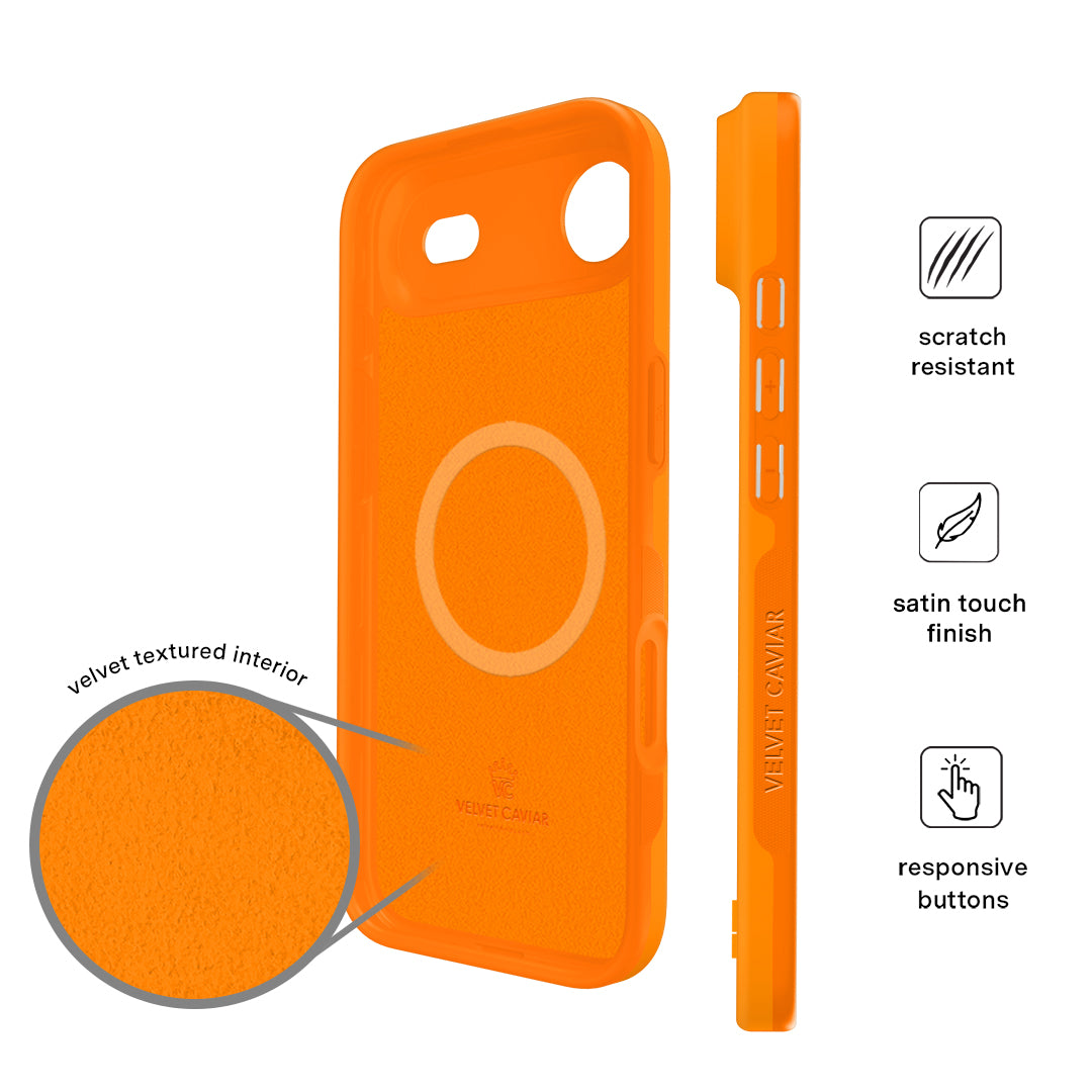 Pumpkin Spice Orange iPhone Case - Image 5