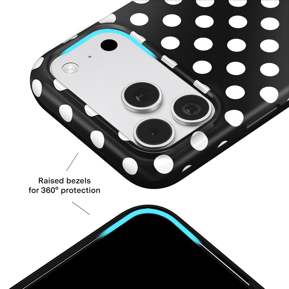 Princess Polka Dot iPhone Case - Image 3