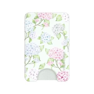 Hydrangea Floral MagSafe Wallet