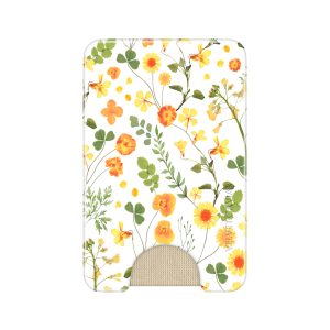 Whimsical Floral MagSafe Wallet