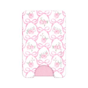 Lovely Pink Bows MagSafe Wallet