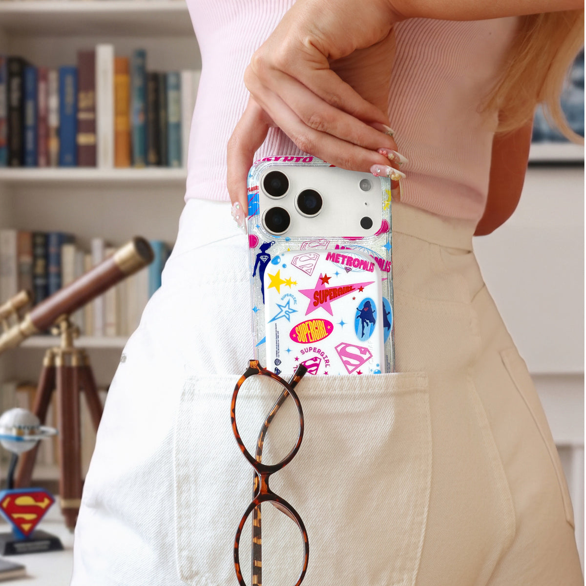 Supergirl Krypto Portable MagSafe Charger Power Pack - Image 2