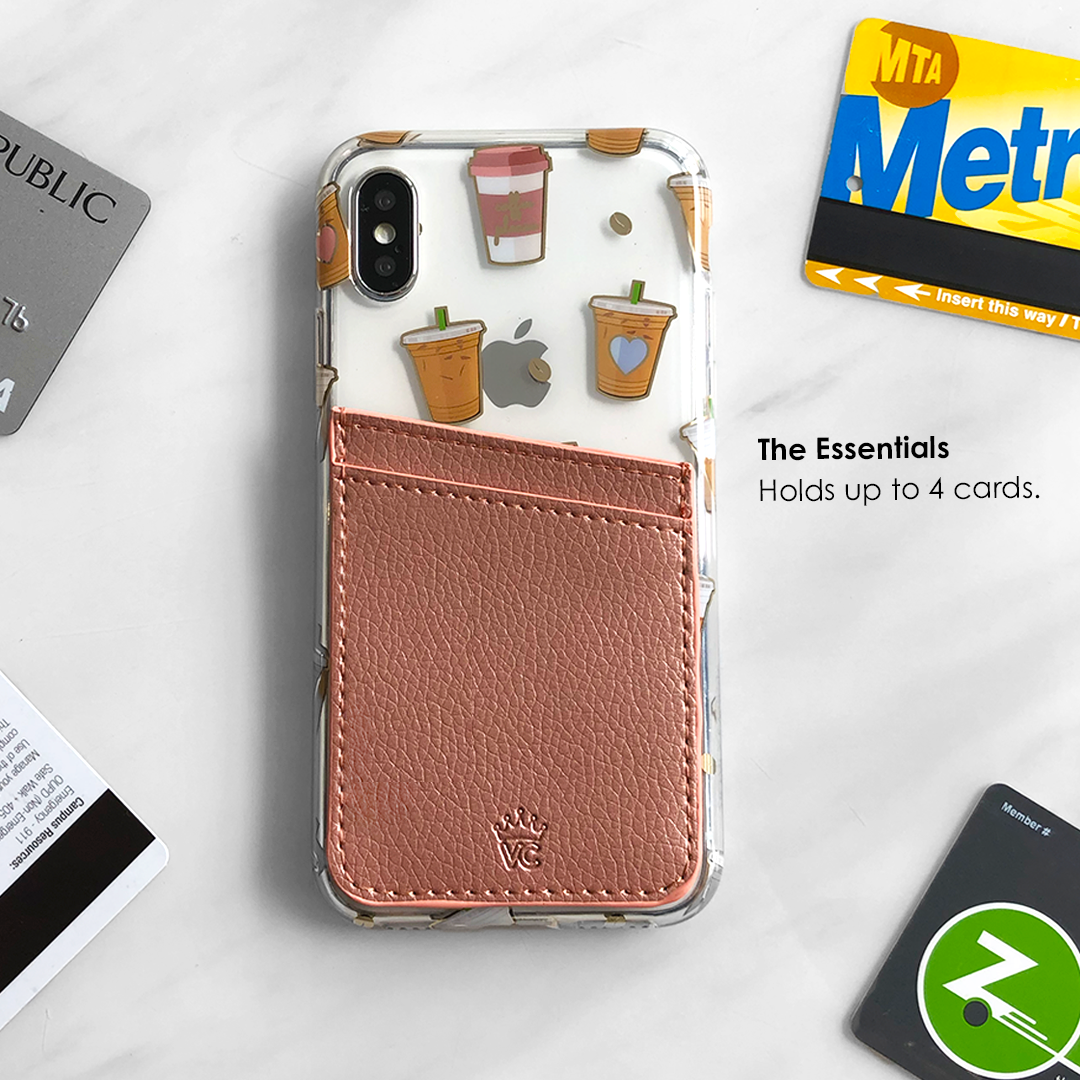 Rose Gold Phone Wallet - Image 2