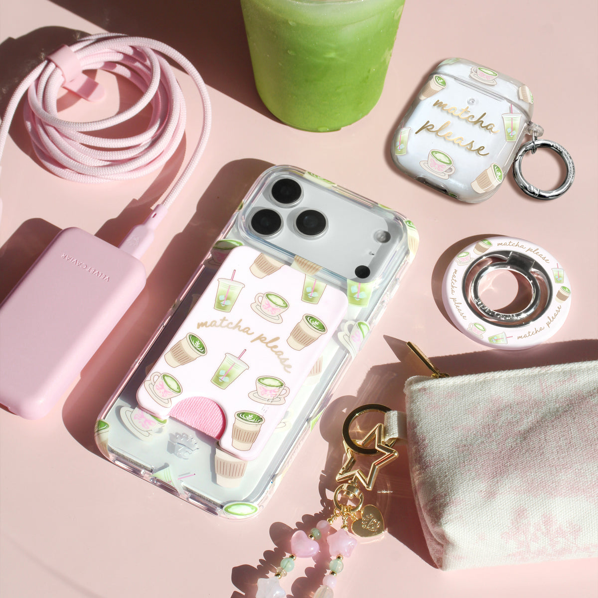 Matcha Please AirPod Case - Image 2