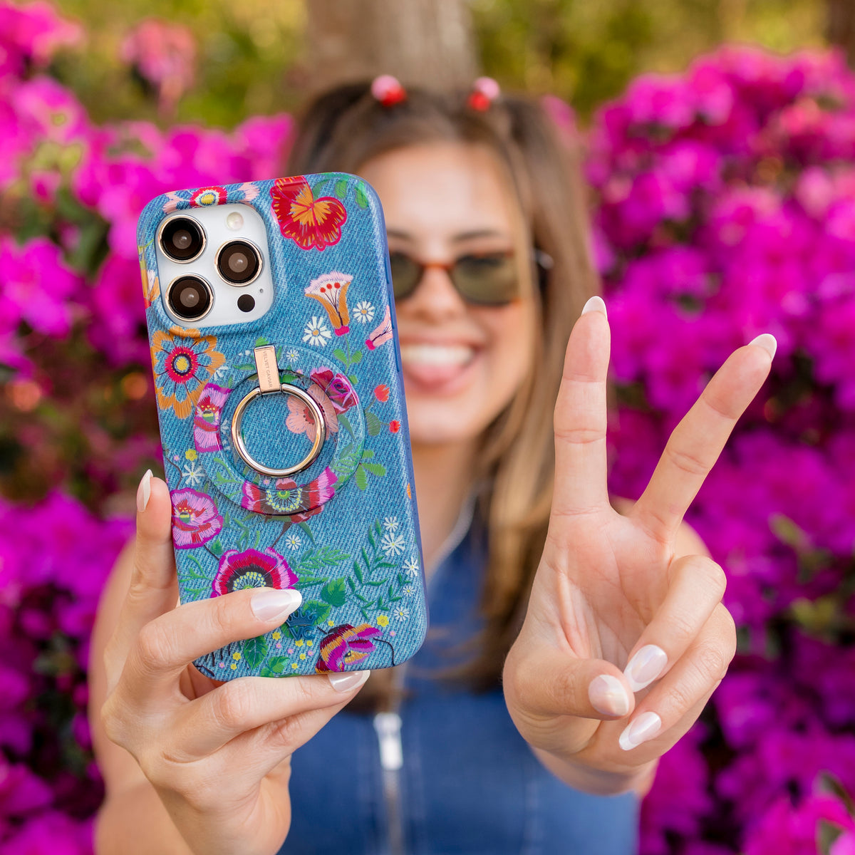 Groovy Floral iPhone Case - Image 8