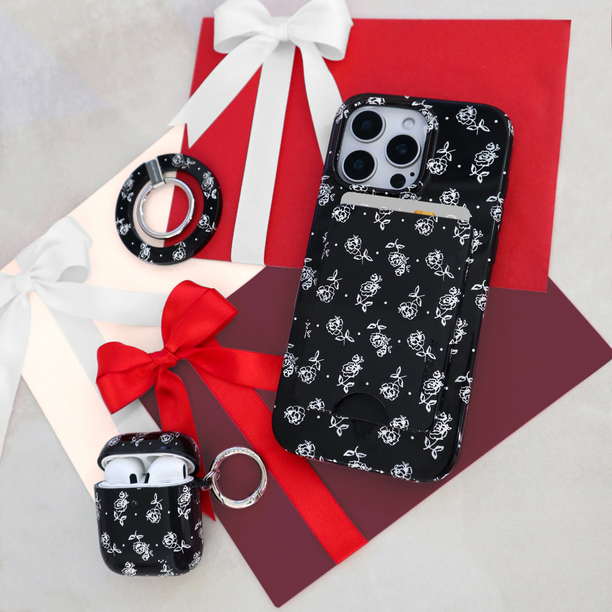 Vintage Roses AirPod Case - Image 7